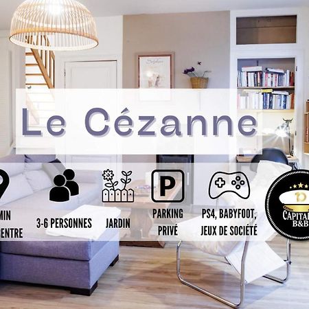 Le Cezanne - Jardin - Parking - Babyfoot - Centre-Ville Troyes Eksteriør bilde