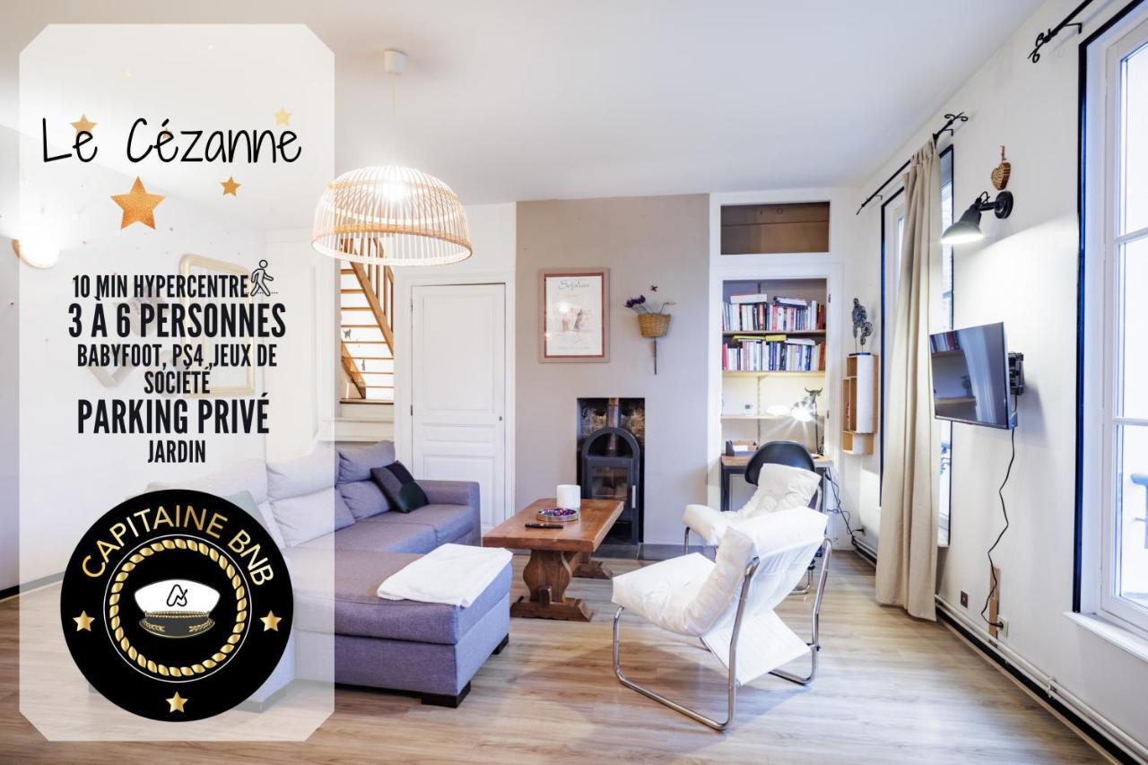 Le Cezanne - Jardin - Parking - Babyfoot - Centre-Ville Troyes Eksteriør bilde